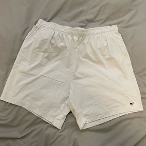 Vineyard Vines White Athletic Shorts